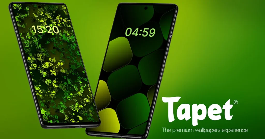 Tapet is the app for you. This app generates high-quality wallpapers on the fly, ensuring that your device never looks dull.